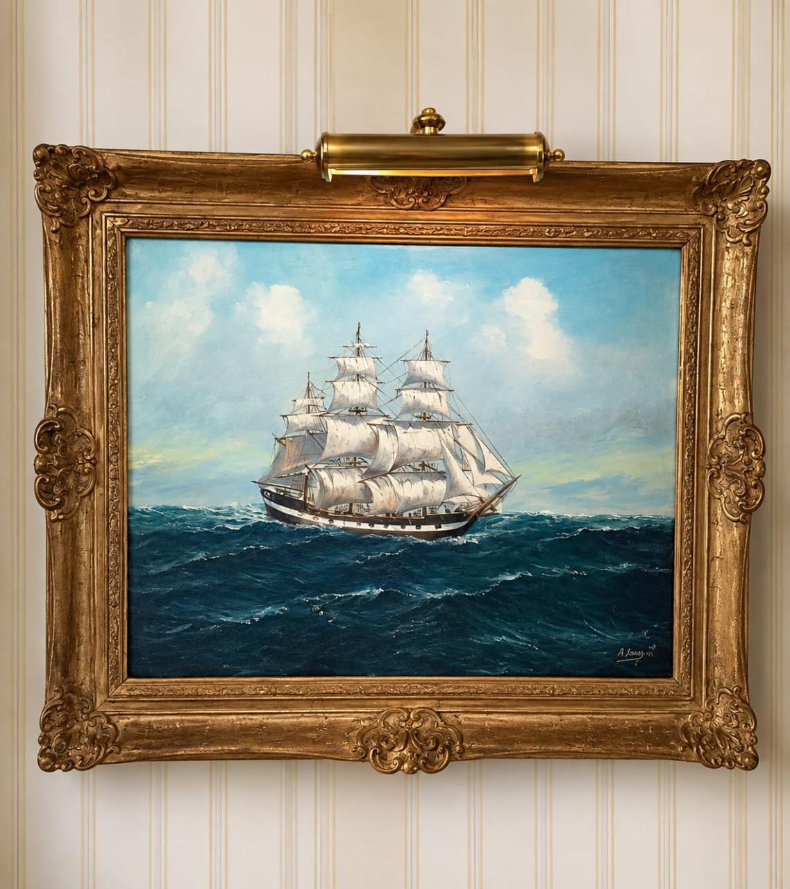 Olieverf schilderij