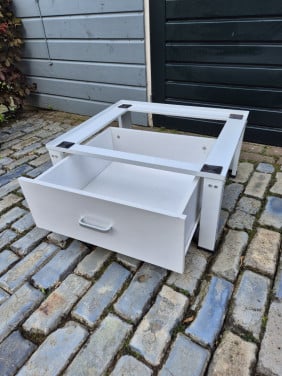Wasmachine of droger verhoger