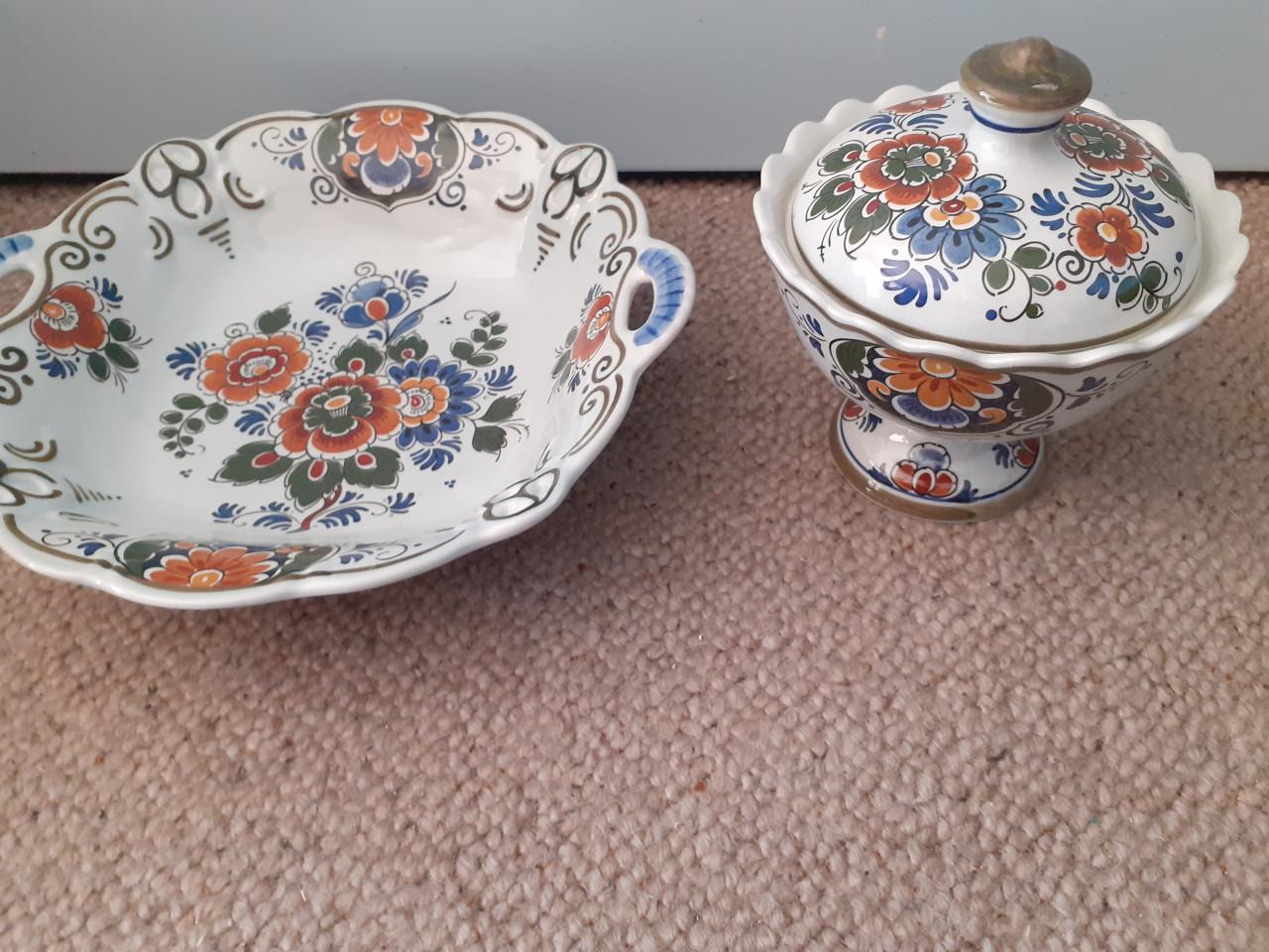 Delfts chroom kaststel en meer