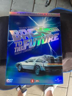 Te koop 4 dvd box back to the future