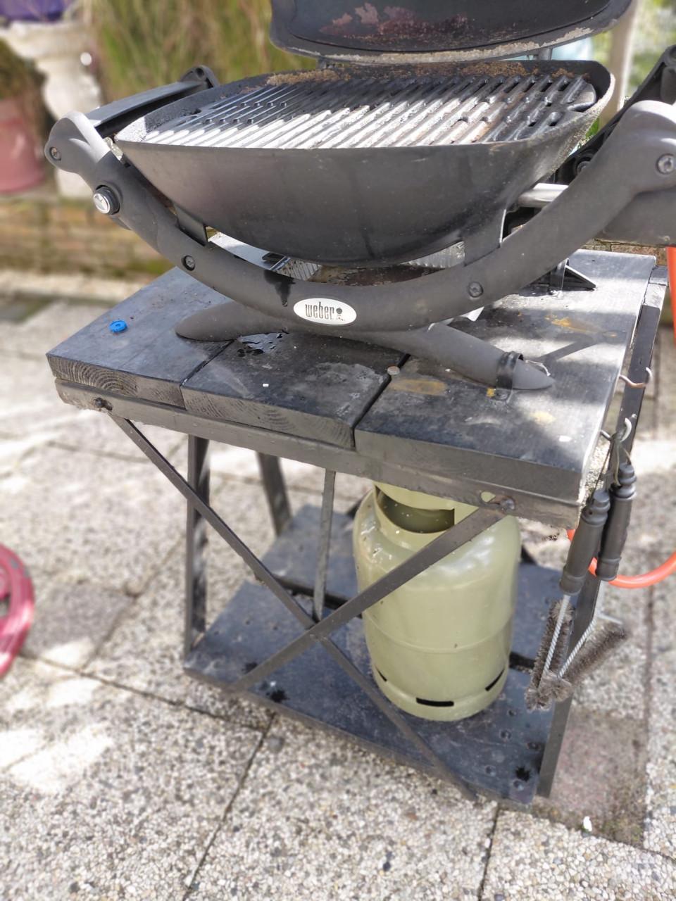 Weber gas BBQ