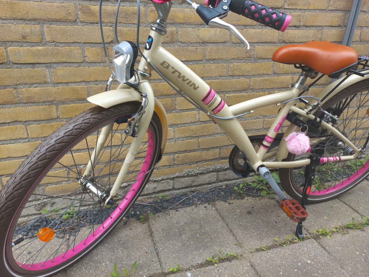 Te koop meisjesfiets btwin 24 inch