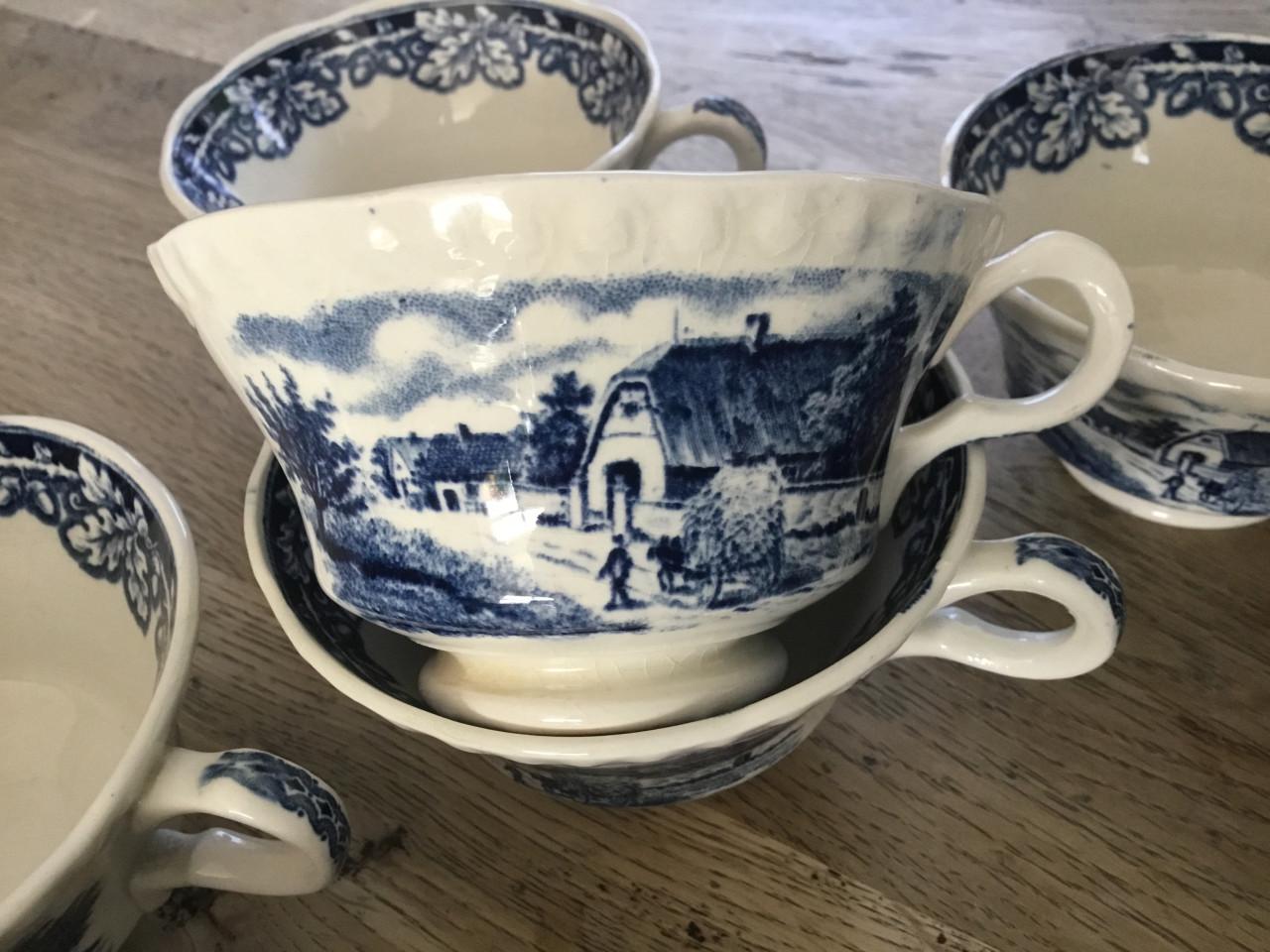 Boerenhoeve servies SCM