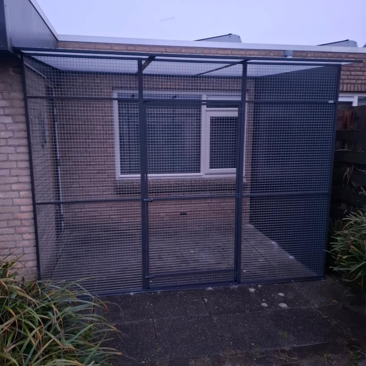 Aluminium kattenrennen/verblijven..........