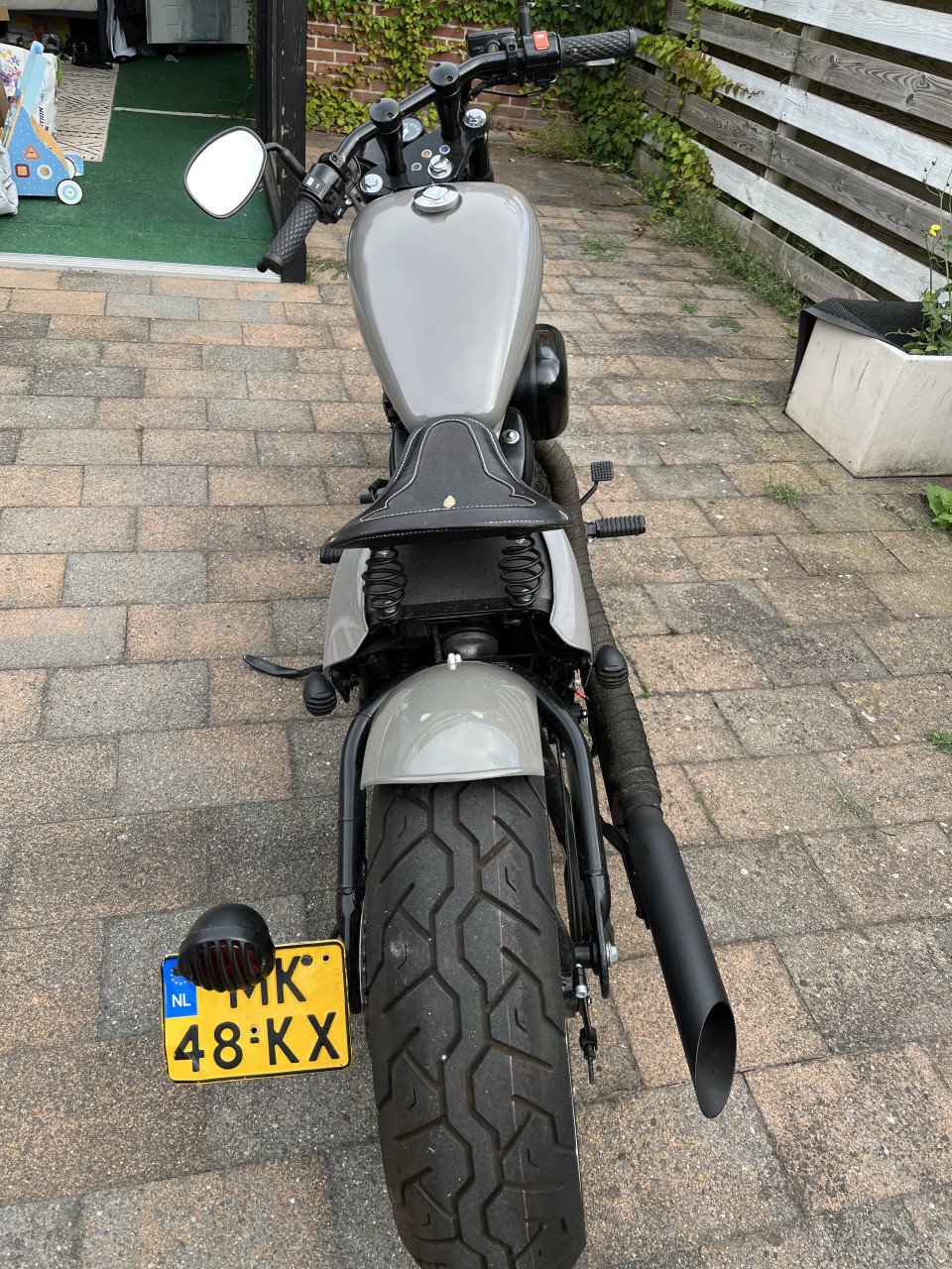 Honda VT600 bobber