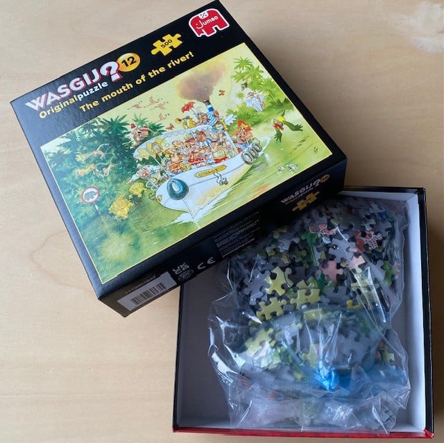 Wasgij? puzzel 12 | The mouth of the river! | 500 stukjes