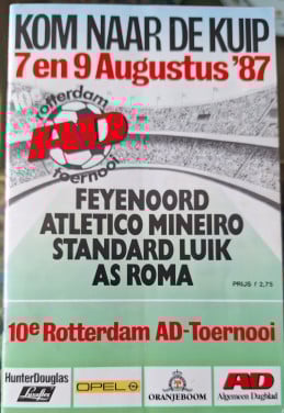 Voetbalprogramma R'dam AD Toernooi 1987