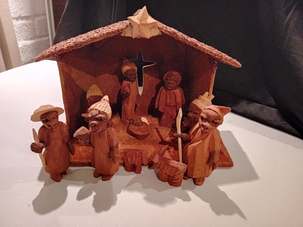Kerstblikken en stalletje