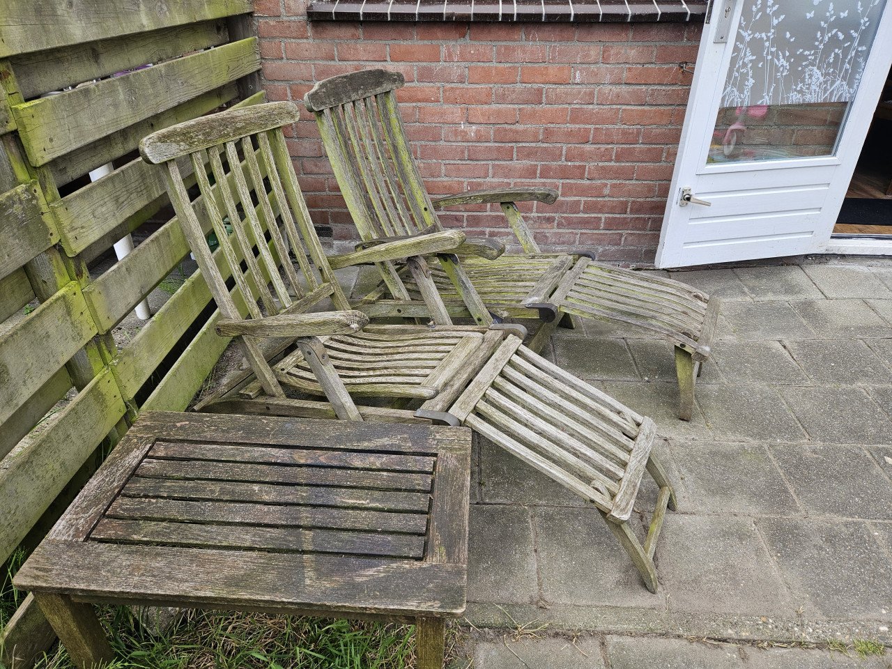 Tuinset hout