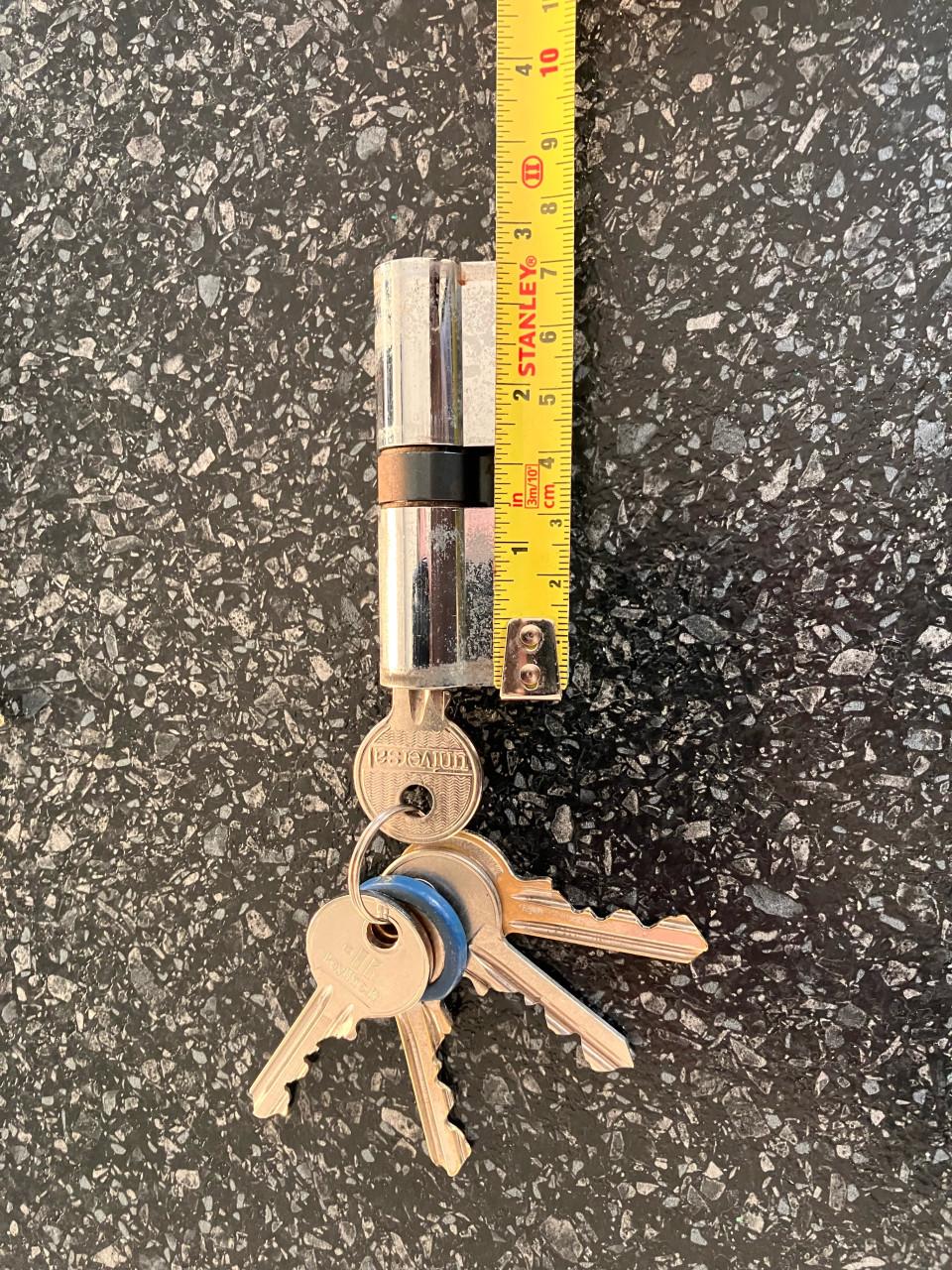 Cilindersloten voor in buitendeur