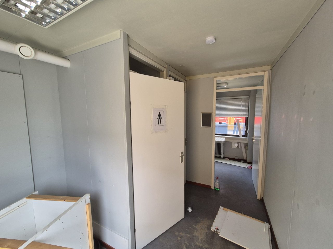 6x3m kantoorunit / woonunit / schaftkeet / bouwkeet