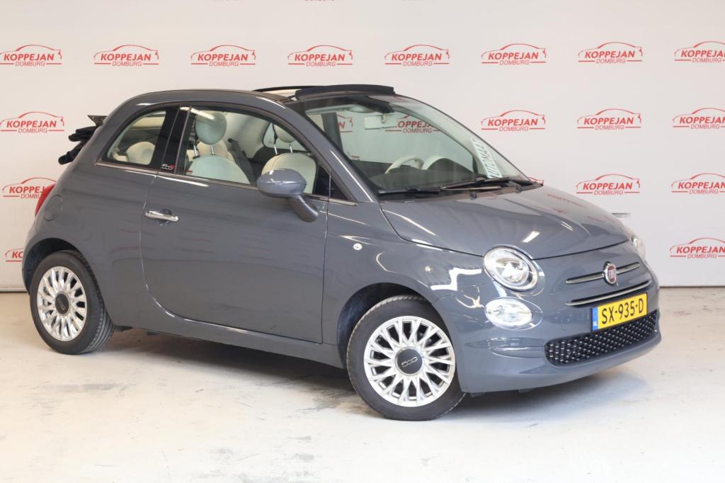 Fiat 500 C 0.9 twinair turbo lounge nl auto, cruise controle, airco