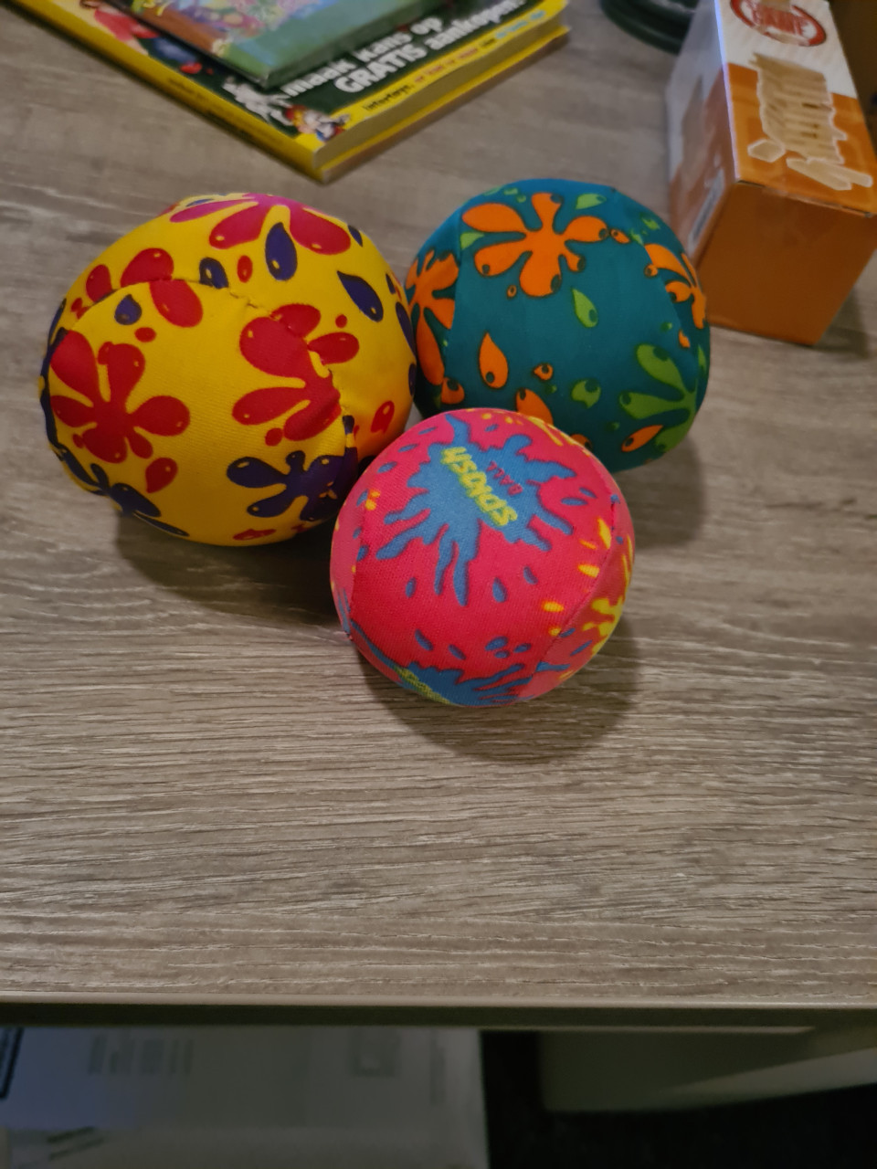 Water splash ballen