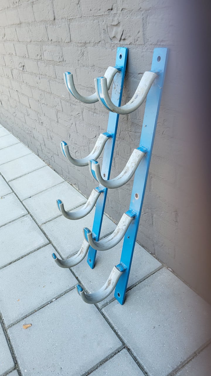 Muurset (2 stuks) met opbergbeugels