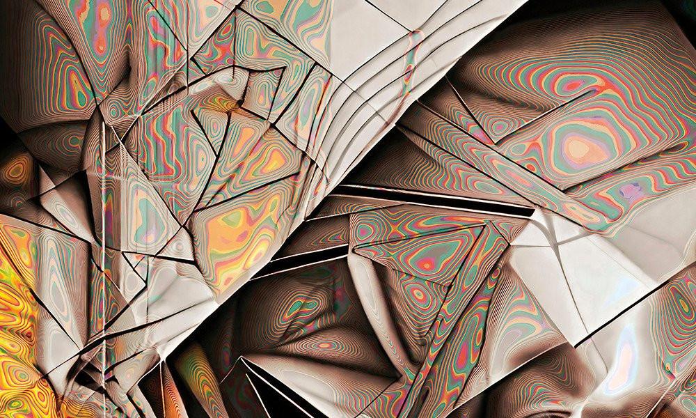 " Unreal " Unieke editie 1/1 - Digitaal schilderij/Giclee -  60x60x2 cm