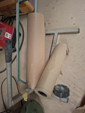 Papier/ folie houder