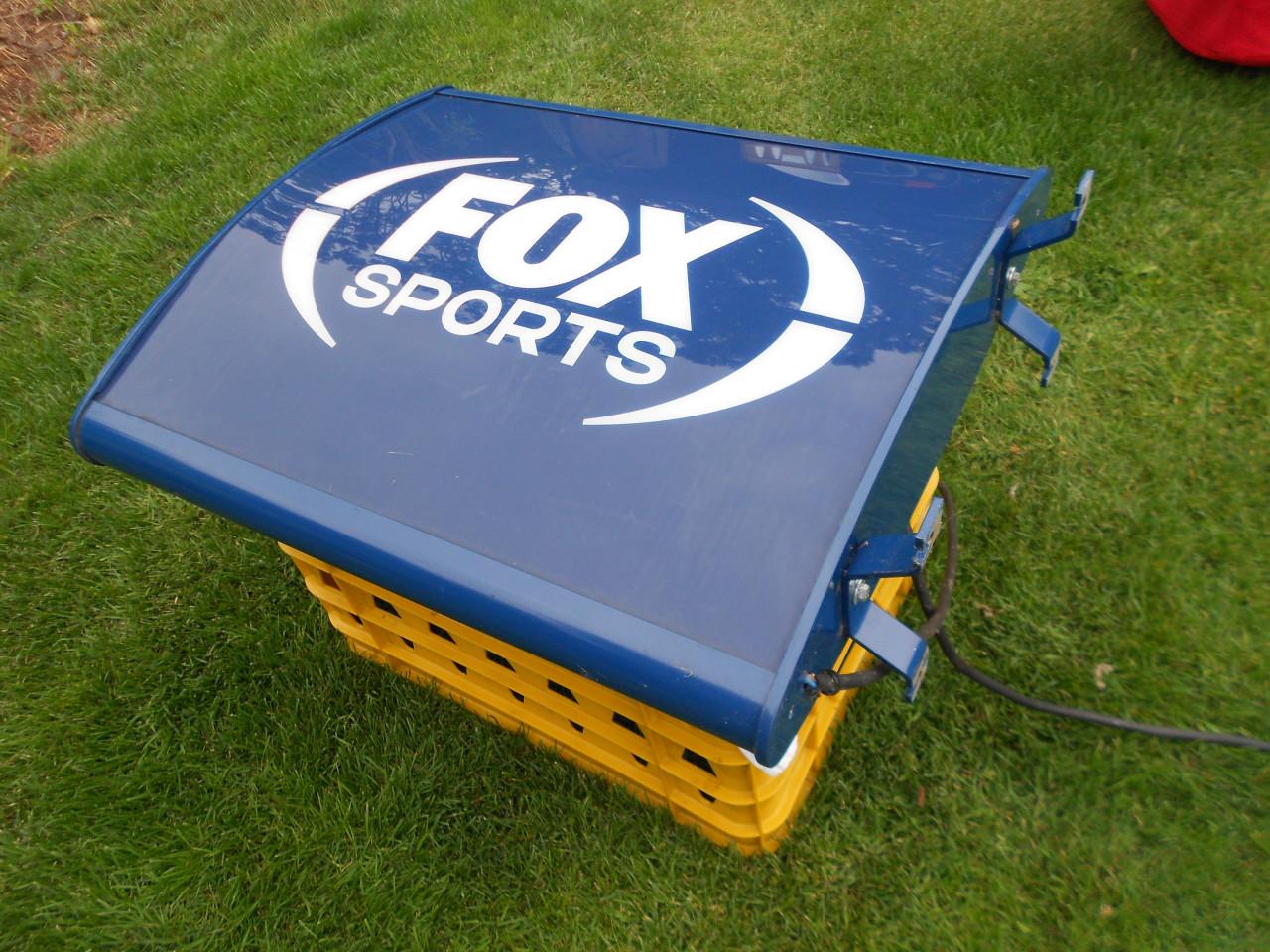 Lichtreclame lichtbak foxsports