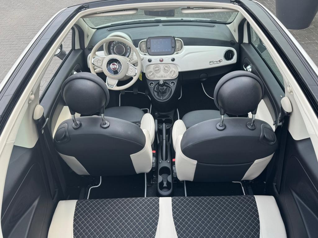 Fiat 500 C 1.0 hybrid dolcevita * cruise control * stoelverwarming * half l