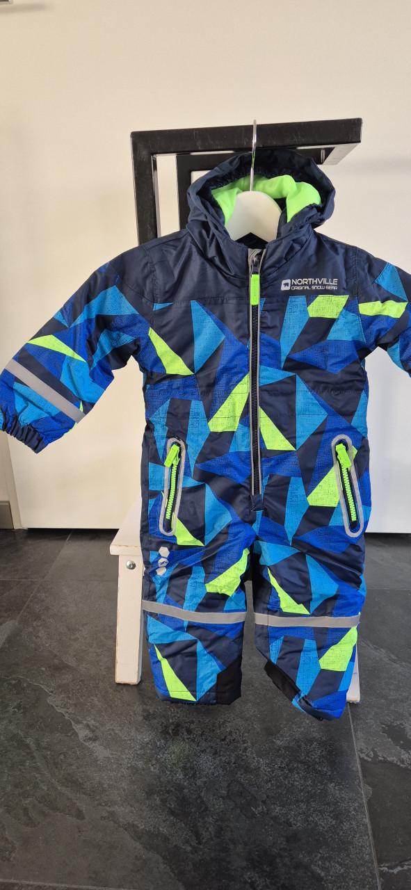Vrolijk skipak maat 80 - fleece gevoerd