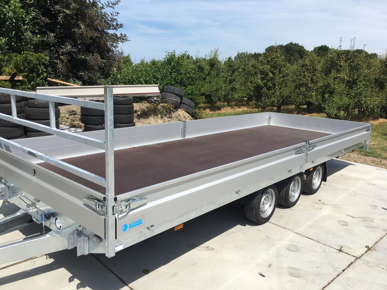 Te Huur: Grote aanhangwagen.