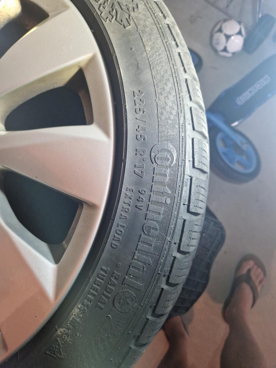 Winterbanden op velg bmw 1serie f21 tmps