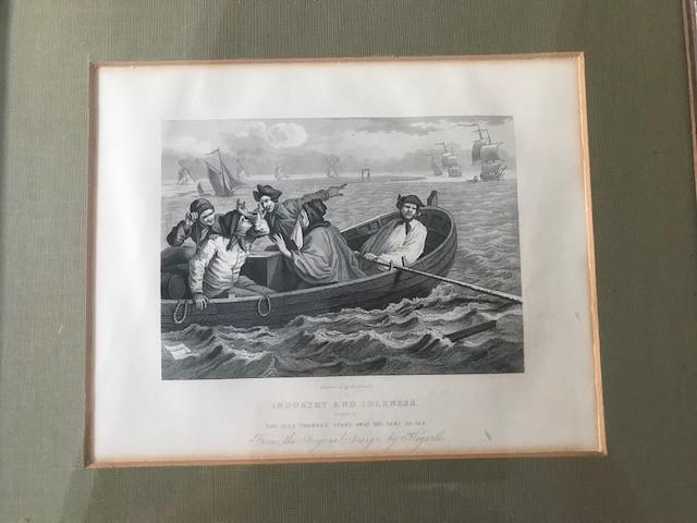 Schilderij Original Stahlstich