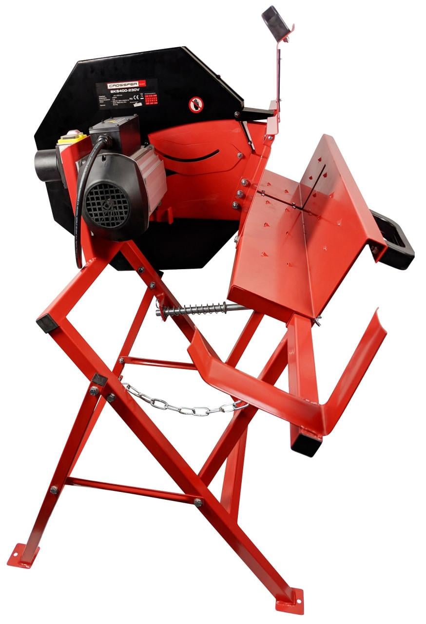 Houtzaag, afkortzaag, brandhoutzaag, cirkelzaag BKS-400 / 230Volt