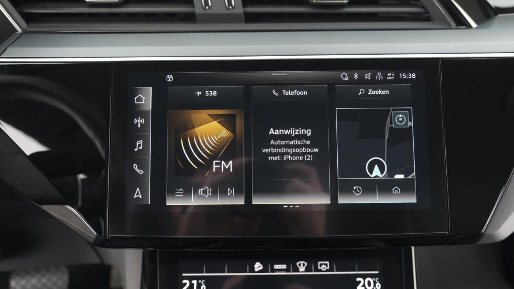 Audi E-tron sportback 55 quattro s edition 95 kwh 408 pk| head-up display |