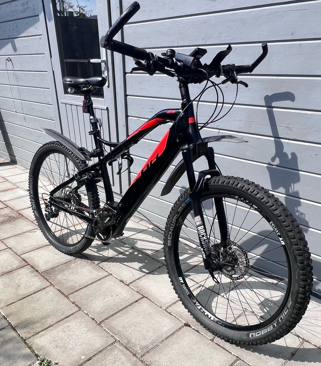Elektrische mountainbike  Met een nieuwe 720 Wh accu en een 80 Nm koppel go