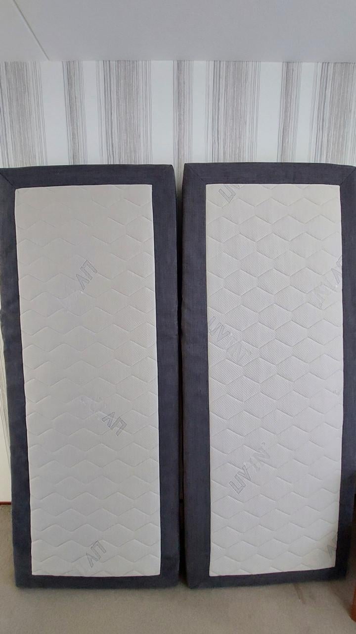 2x Boxspring matrassen zeer comfortabel