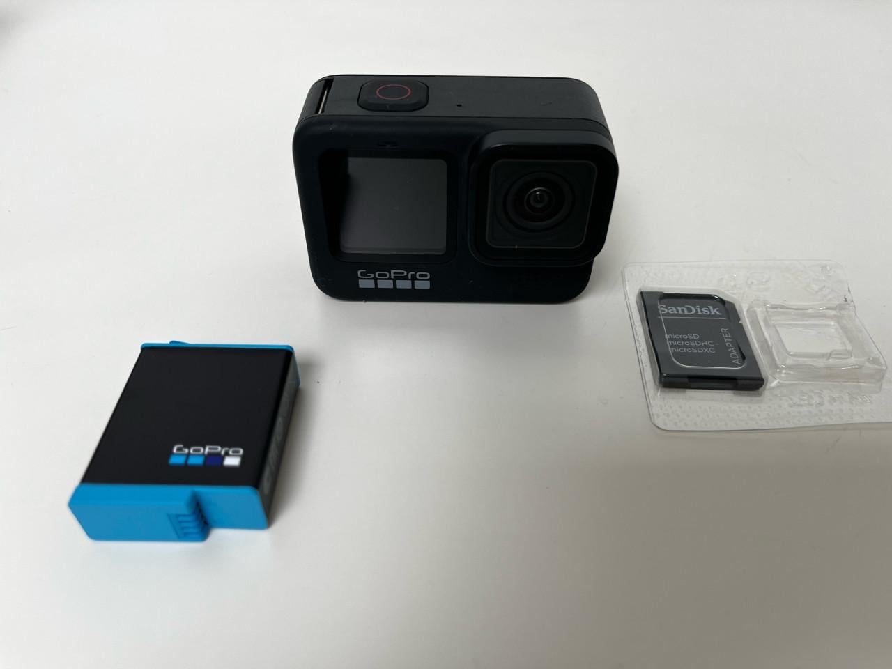 GoPro 9. hero camera met accessoire set