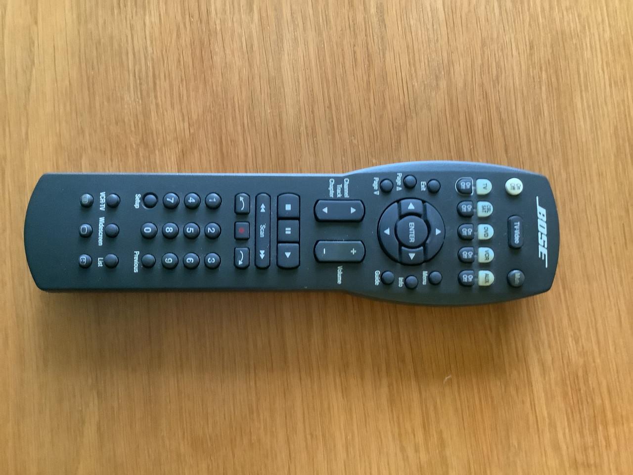 Bose soundsystem (Cinemate)