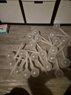 Veel waterbollen voor planten