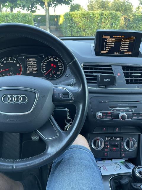 Audi Q3, 2.0 TFSI,  zwart, benzine, trekhaak, 2013