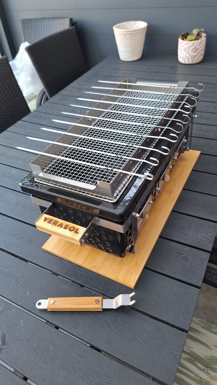 Shichirin tafelgrill rechthoekig L-size