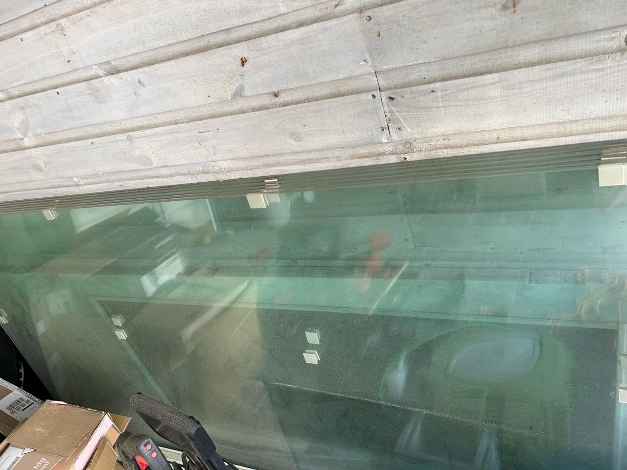 Glazen schuifwand voor veranda