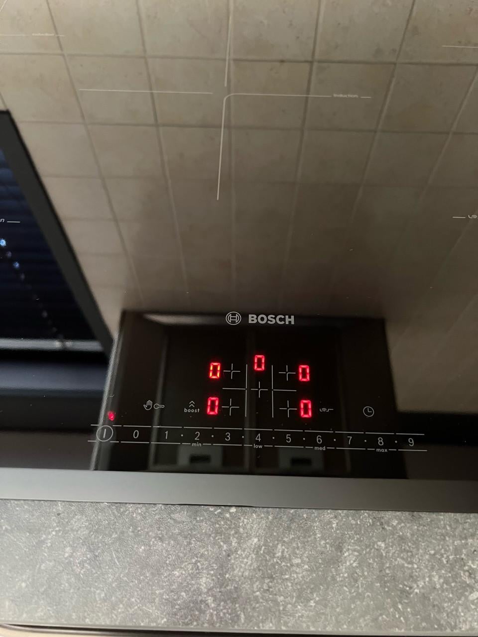 Bosch inductie inbouw kookplaat