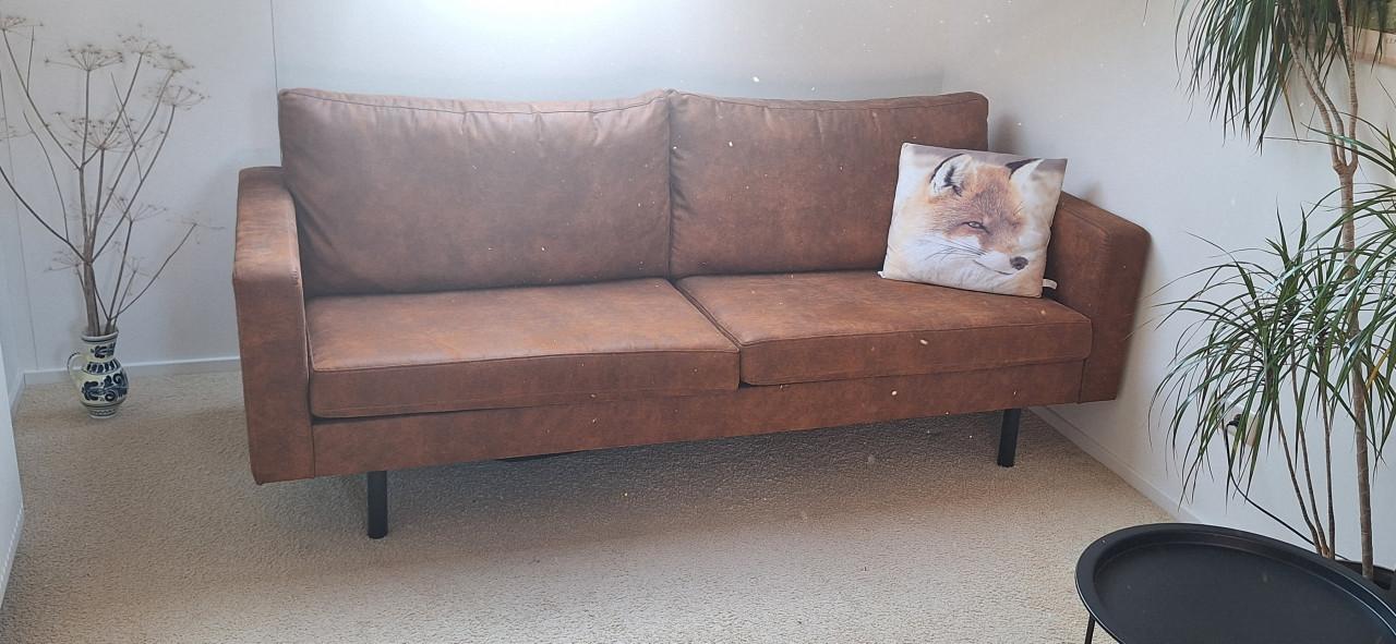 Bank Collin 2,5-zits - cognac