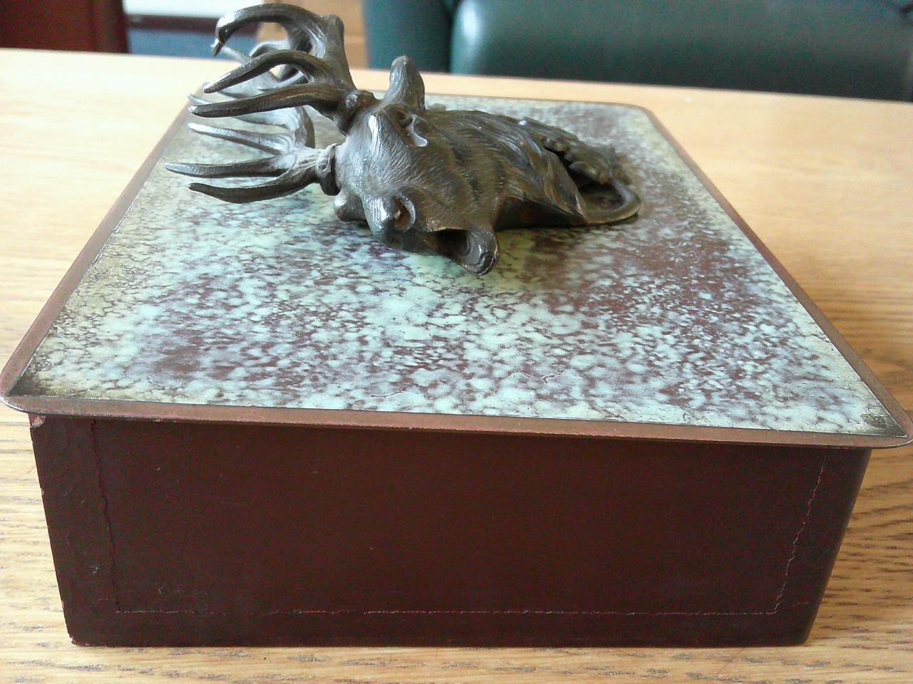 JAGERSDOOSJE MET BURLEND HERT,JAREN '30