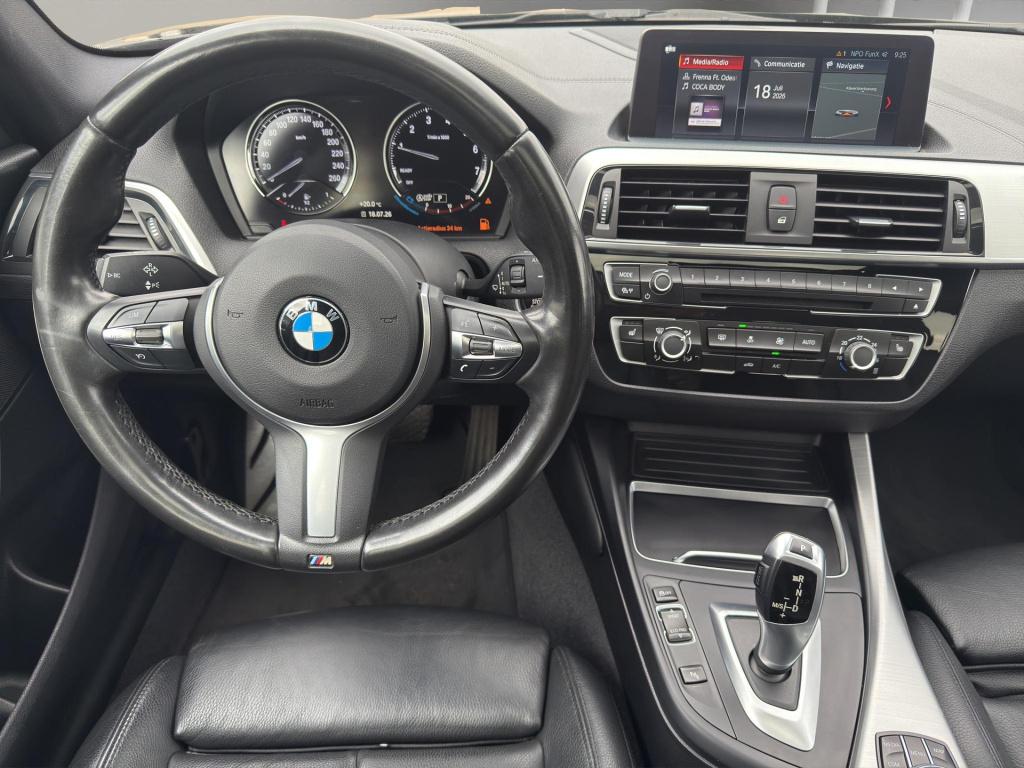 BMW 1 Serie 118i edition m sport shadow high executive | leder | schuif/kan