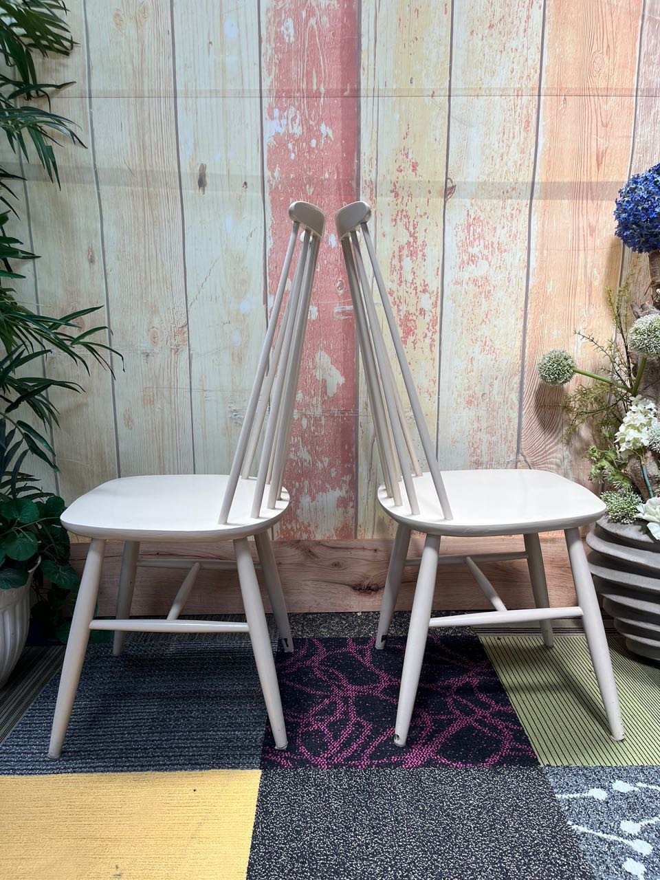 Pastoe Spijlenstoelen ( set van 2 ) No 744