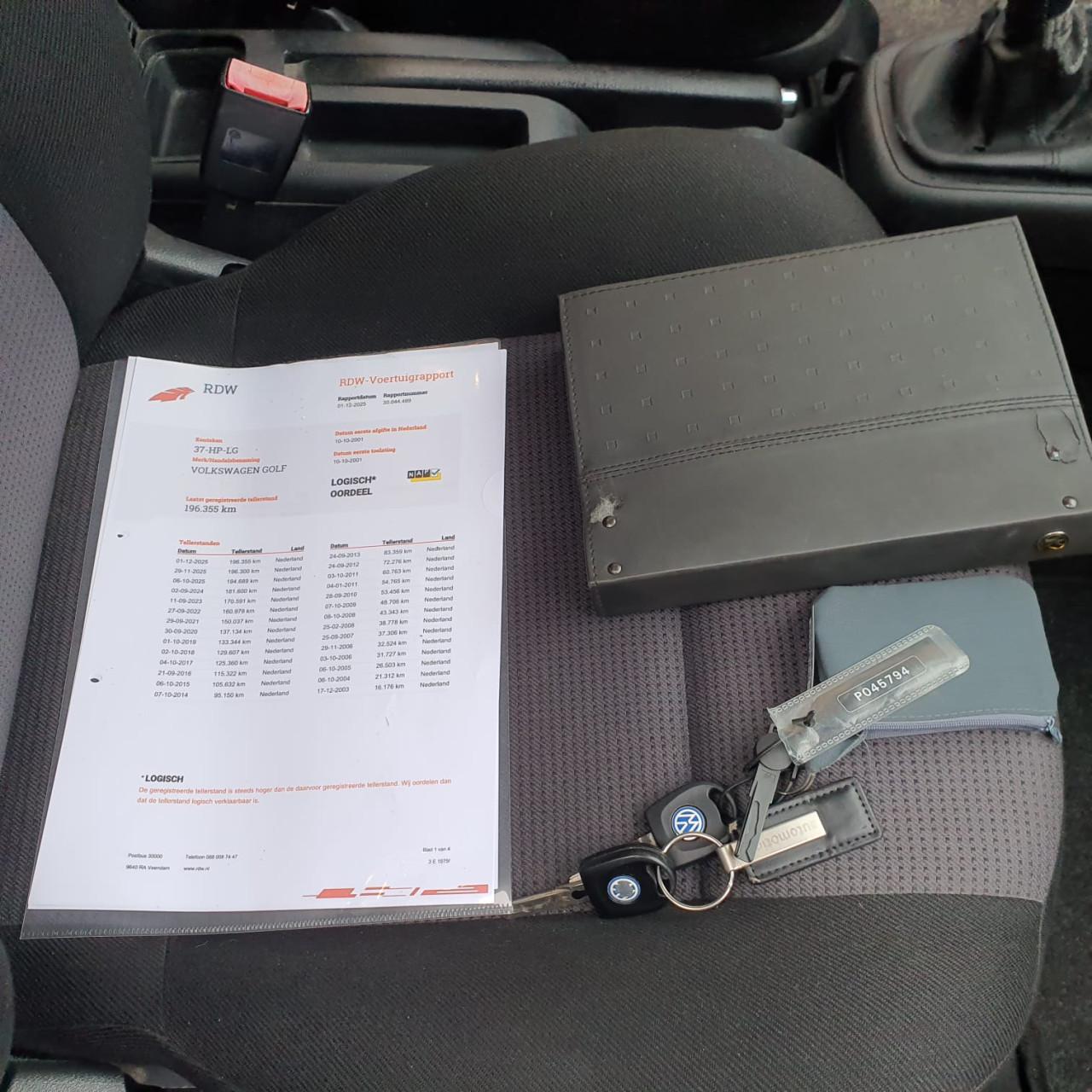 Volkswagen Golf 1.6-16v Verkocht