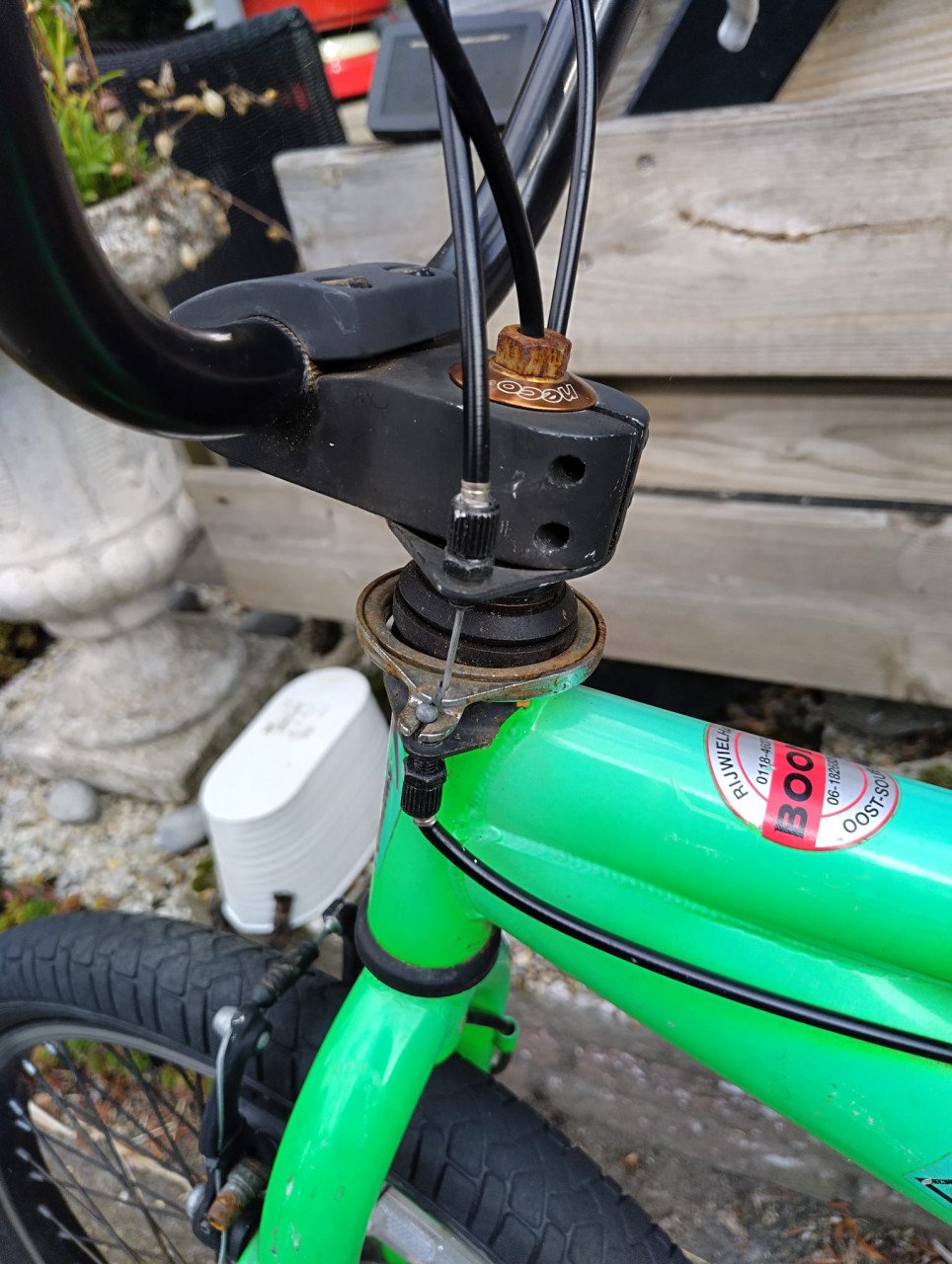 Titan bmx stuntfiets opknapper