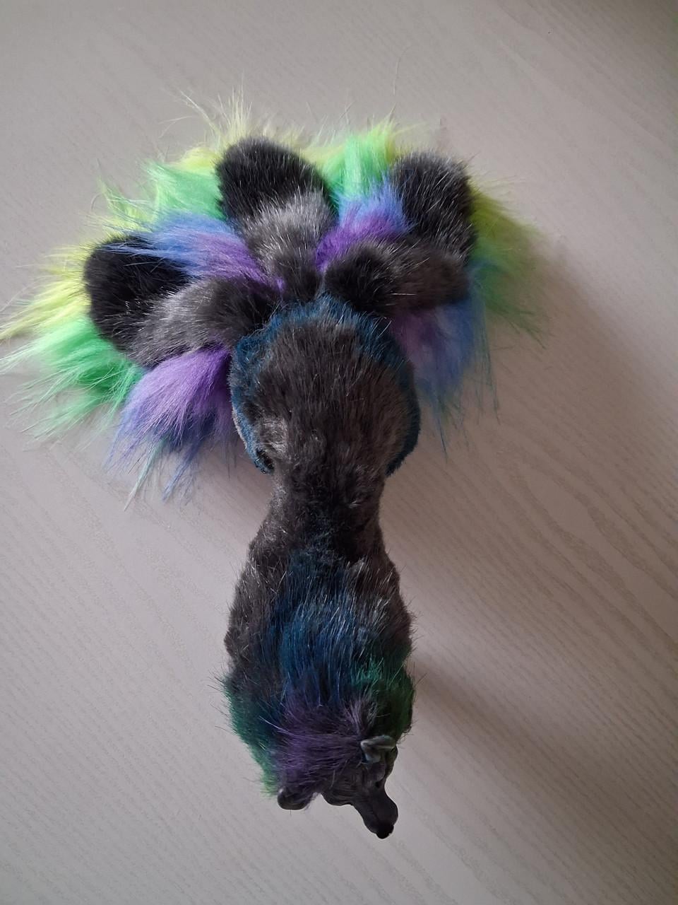 Kitsune vos artdoll, poseerbaar