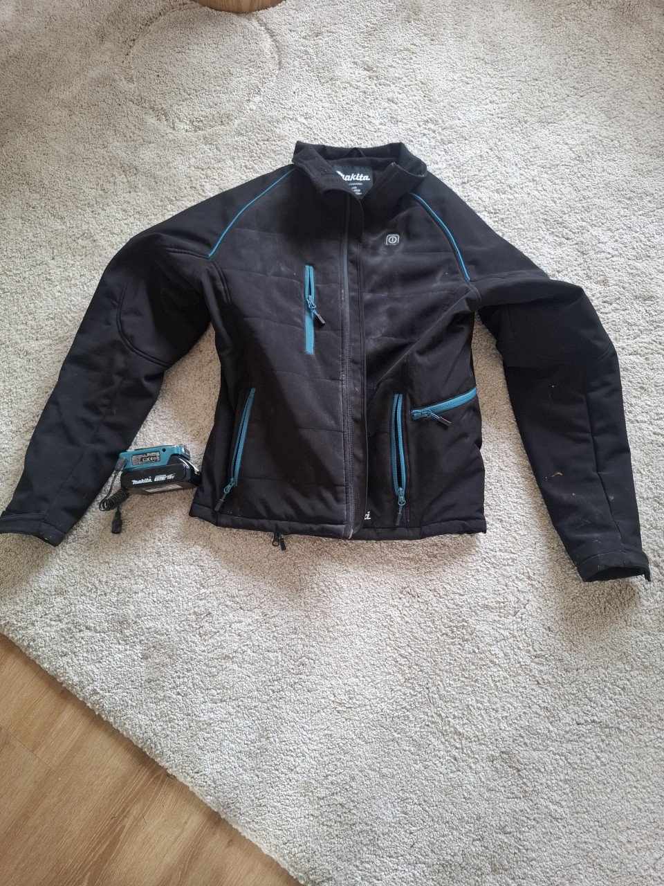 Verwarmde makita jas Maat M