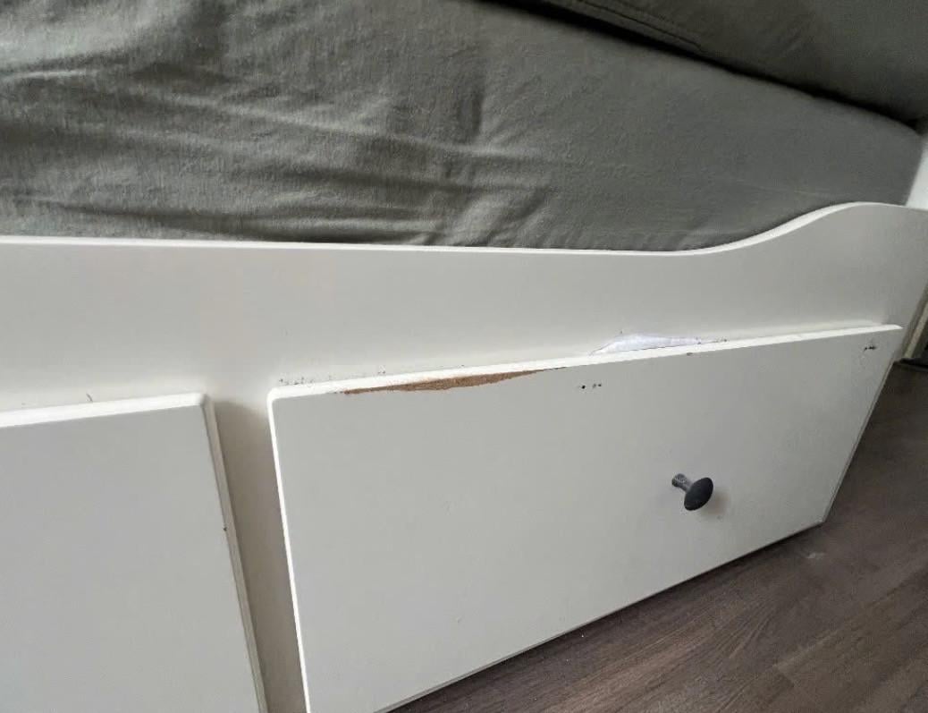 Hemnes bed frame