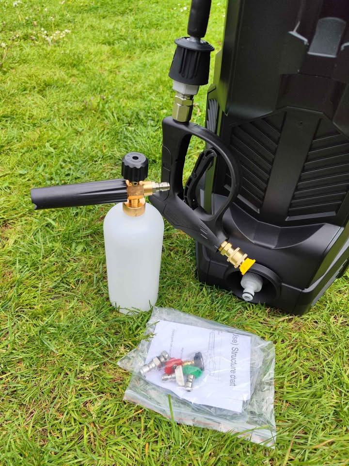 Hogedrukreiniger PARKSIDE PHD150 G4 150 bar met drukpistool sproeiers