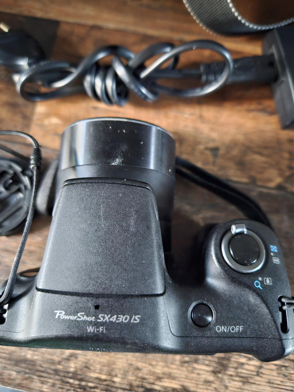 Zgan Canon PowerShot SX430 IS digitale camera met wifi