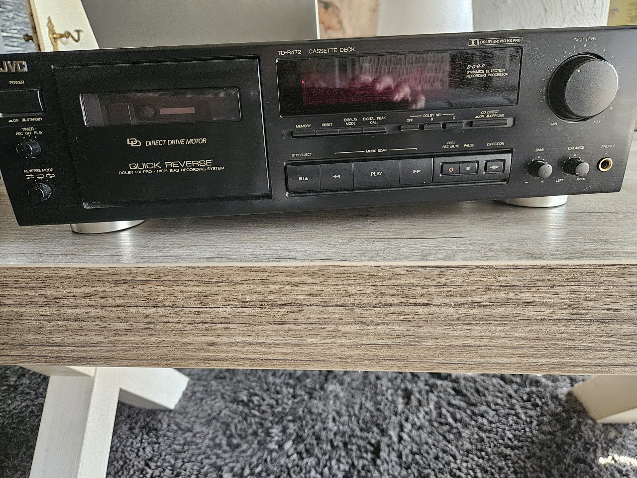 Leuk werkend JVC cassette deck | TD-R472 | auto-reverse, zeer nette staat