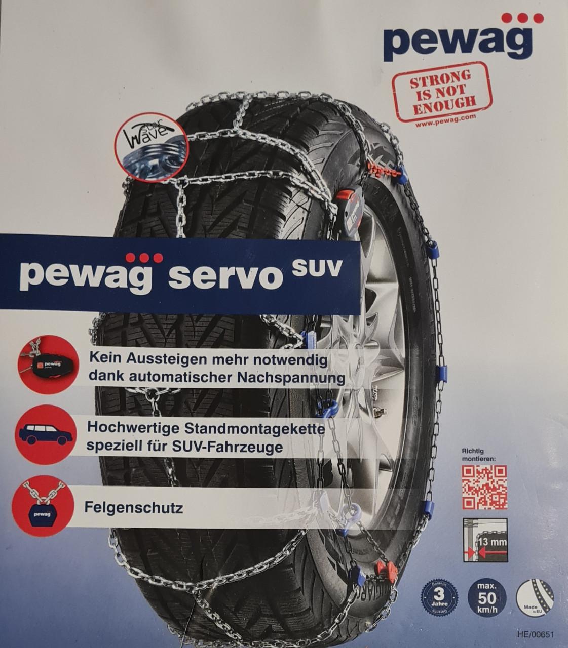Sneeuwkettingen SUV - 17/18/19/20inch Pewag servo 80A